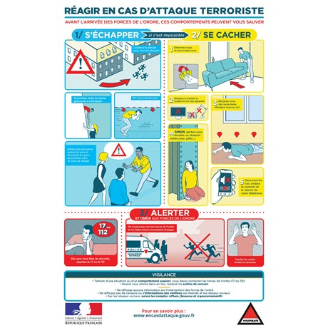 Consignes Vigipirate - PVC A4