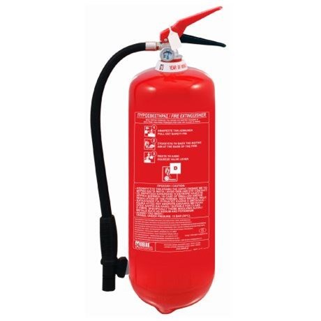 Extincteur à poudre - 6 Kg Classe D - Feu de Métaux - Marque Mobiak