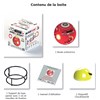 Lot de 4 Boules extinctrices Block Fire - "Choc and Start"