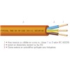 100 mètres de câble électrique résistant au feu - 3G1.5mm2 - CR1-C1