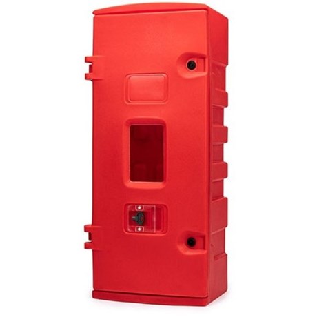 Armoire à clé Rouge pour extincteur Co² 5kg