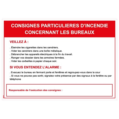 Consigne bureaux - Format A4