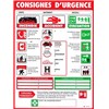 Consigne d'urgence générale - Format A3