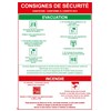 Consignes de sécurité habitation - PVC A4