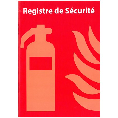 Registre de sécurité Format A5