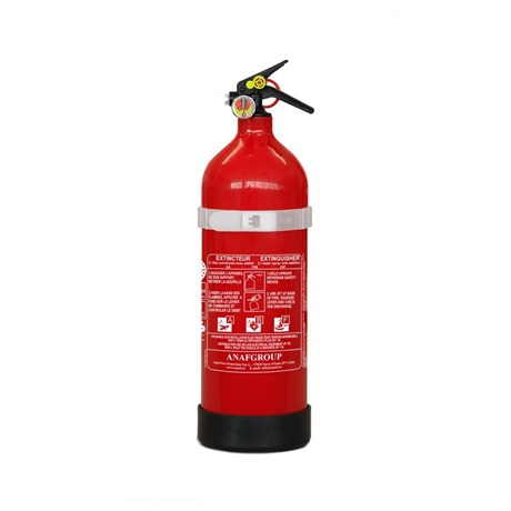 Extincteur spécial habitation antirouille type ABF NF & MED - 2 litres