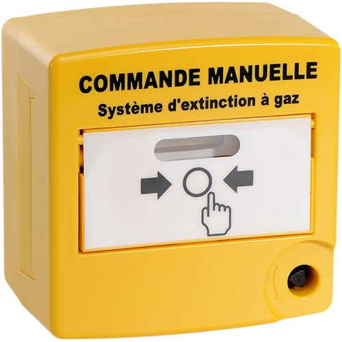 Déclencheur manuel de commande d'extinction à gaz - Axendis