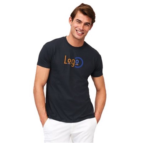 5 Tee-Shirts personnalisés blancs - Taille S - Flocage cœur