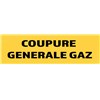 50 Panneaux "Coupure générale gaz" 200mm x 60mm