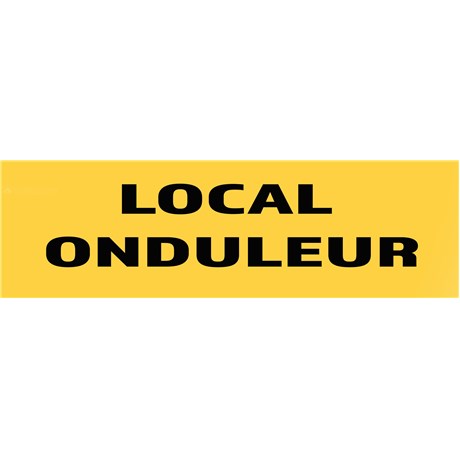 50 Panneaux "Local onduleur" 200mm x 60mm