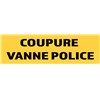 50 Panneaux "Vanne Police" 200mm x 60mm