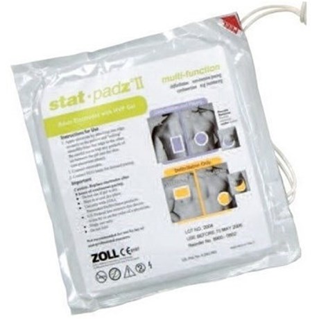 Electrodes Stat Padz II - Adultes - la paire pour défibrillateur ZOLL AED +