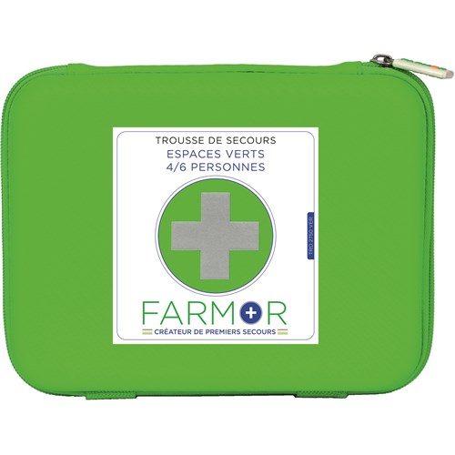 Trousse de premier secours pour espaces verts & élagages - 4/6 personnes