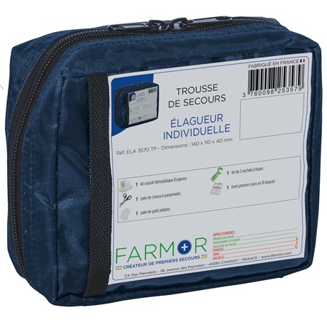 Trousse de secours individuelle "Elagueur"