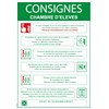 Consignes chambre d’élèves - Format A4