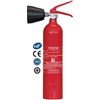 Extincteur CO2 capacité 2Kg en Aluminium - Marque ROT