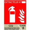 Pack protection électrique avec extincteur CO2