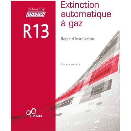 Référentiel APSAD - Règle R13