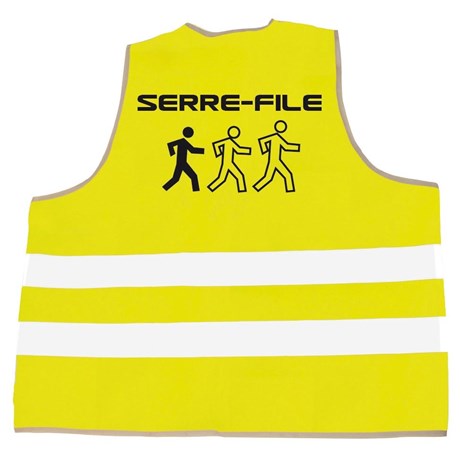 Gilet d'évacuation "serre–file"