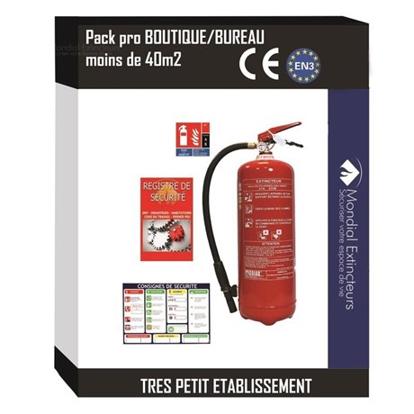 Kit sécurité pour cabinet médical inférieur à 40 M²