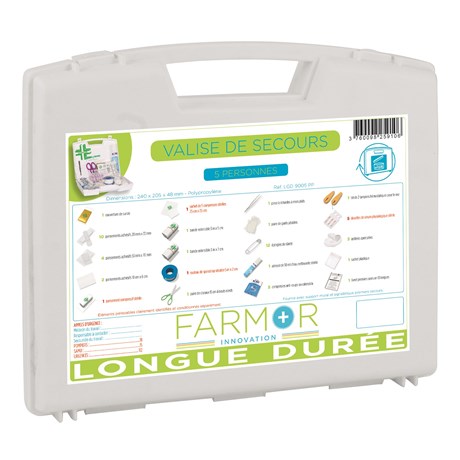 Trousse de secours « Longue Durée » 1 / 5 personnes