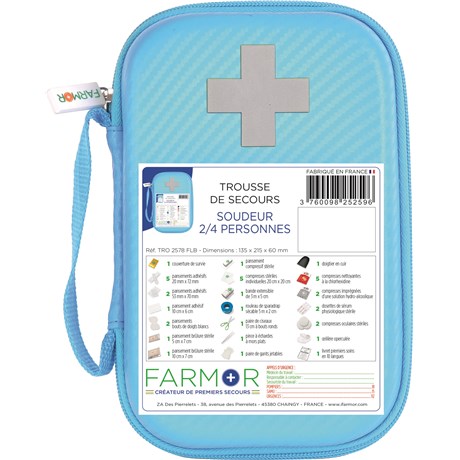 Trousse de secours soudeur - 2/4 personnes