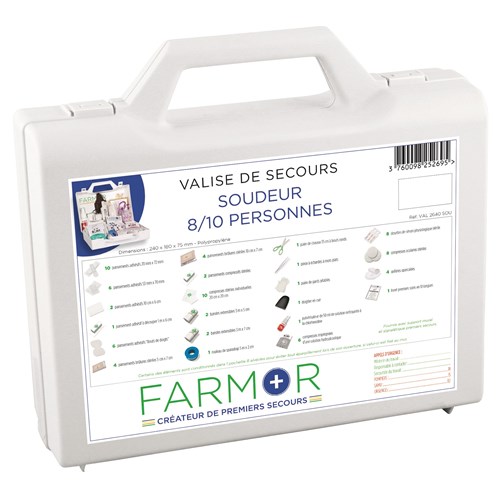 Valise de secours Soudeur 8/10 personnes