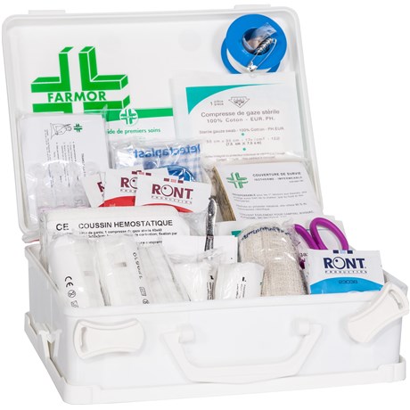 Coffret de secours "Bâtiment" 15/20 personnes