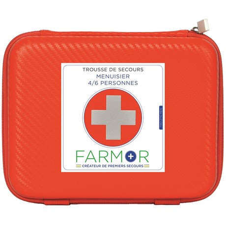 Trousse de premier secours menuisier - 4/6 personnes