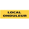 20 Panneaux "Local onduleur" 200mm x 60mm