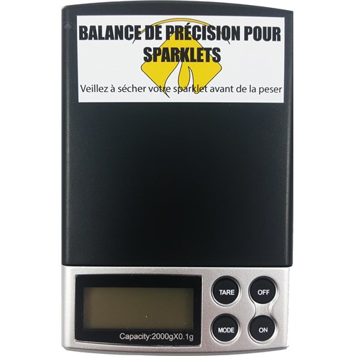 Balance de précision pour sparklets