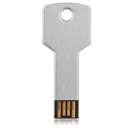 Clé USB 64Go - Unique - couleur Argentée