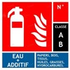 Panneau PVC eau pulvérisée additif 10 x 10 cm - Classe AB