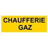 Panneau "Chaufferie gaz" - PVC 200x80 cm