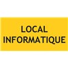 Panneau local informatique – L.200 x H.100 mm