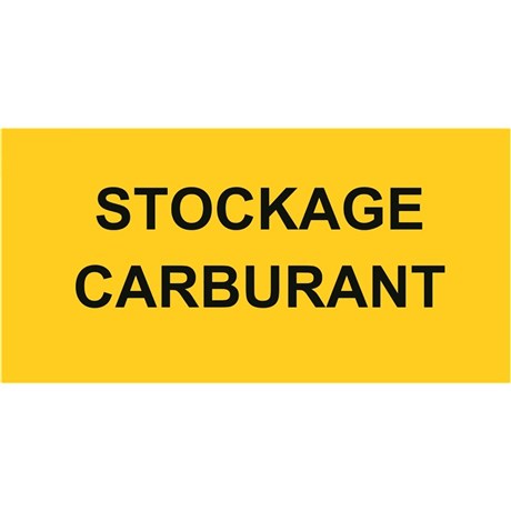 Panneau stockage carburant – L.200 x H.100 mm