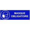 Panneau "Masque obligatoire" - L.300 x H.100 mm