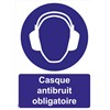 Panneaux "Casque antibruit obligatoire" - PVC A5