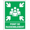 Panneau point de rassemblement – Dibond - Format A2