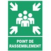 Point de rassemblement - PVC - Format A3