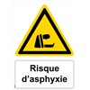 Panneau "Risque d’asphyxie" - PVC A4