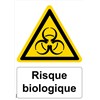 Panneau "Risque biologique" - PVC A4