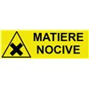 Panneau matières nocives – L.300 x H.100 mm