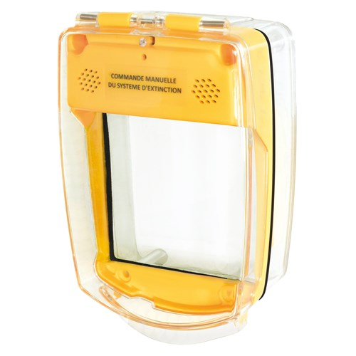 Coque de protection jaune étanche