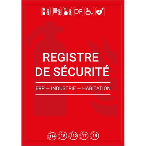 10 registres de sécurité complet - 60 PAGES