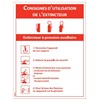 Consigne d’utilisation extincteur PA A5