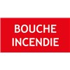 "BOUCHE INCENDIE" PVC rigide 200 X 100 mm