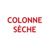 "COLONNE SÈCHE" en PVC rigide 200 X 80 mm FOND BLANC