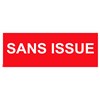 Panneau "Sans issue" PVC - 200x80 mm