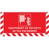 Signalisation au sol pour RIA - L.800 x H.400 mm